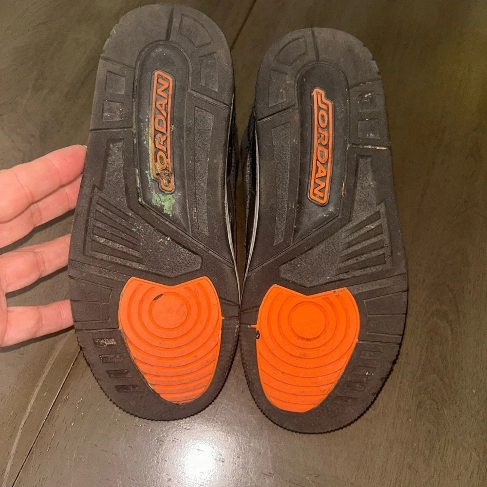 Jordan 3 retro fear pack sneakers size 13c - Picture 6 of 8